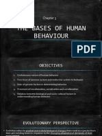 Chapter 3 - THE BASES OF HUMAN BEHAVIOUR