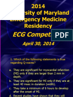 Onderwijs ECG Quiz 2014