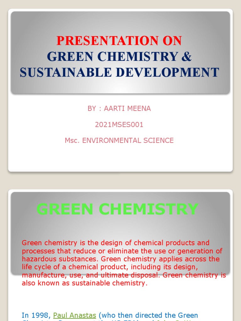 GREEN CHEMISTRY THEORY AND PRACTICE PDF FREE DOWNLOAD visual data 2