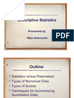 Descriptive Statistics 1