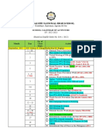 Sept. Calendar - of - Activities 2022 2023