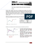 Modul 5 - Interval Naik Turun Fungsi Trigonometri JUMAT 05 AGUSTUS 2022