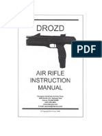 Manual - Baikal Drozd MP661K BB Sub Machine Gun