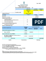 Phiếu Tính Giá - Casamia Update