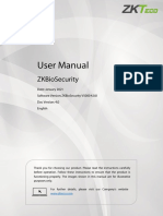 ZKBioSecurity User Manual V5000 4.0.0 R 20210129