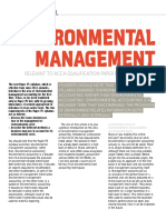 Environment Management - Technical