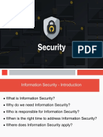 Information Security Introduction