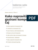 Kako Napraviti Gazirani Kompostni Čaj