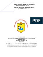 ME6703-Computer Integrated Manufacturing Systems