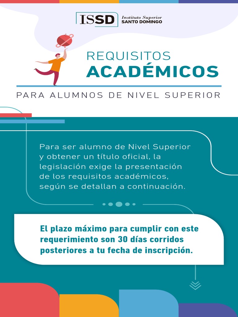 Requisitos Académicos Nivel Superior | PDF | Crecimiento personal y ...