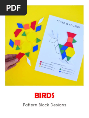 Bird-pattern-block-designs