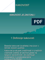 KAKOVOST