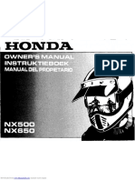 Honda Nx500