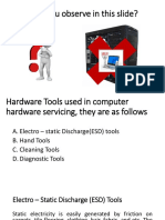 TLE 10 Week 2 - Use of Hand Tools and Equipment in Computer