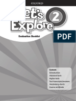 Lets Explore 2 Evaluation Booklet Másolata