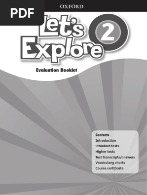 Lets Explore 2 Evaluation Booklet Másolata | PDF | Vocabulary