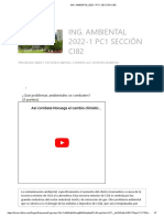 Ing. Ambiental 2022-1 PC1 Sección Ci82