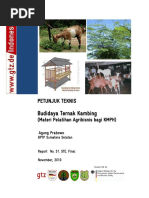 Ternak Kambing Materi Pelatihan