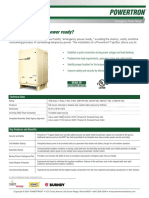 Powertron - Standard Series 1600A, Product Bulletin-3048540000196262