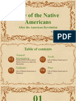 Life of The Native Americans Post American Revolution