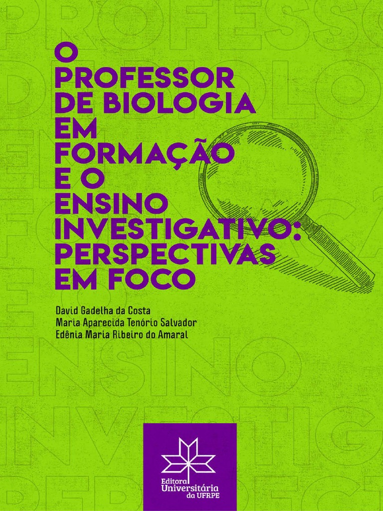E book o professor de biologia em forma o e o ensino investigativo web