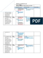 Weekly Learning Plan Diss