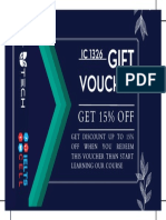 Ielts and Utech Gift Voucher - PDF Slogan