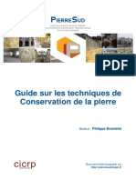 Guide Conservation Pierre