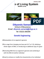 Genetic Engineering - January 2021