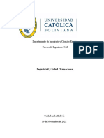 Seguridad y Salud Ocupacional