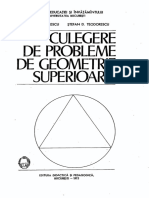 Culegere de Probleme de Geometrie Superioara - I.D. Teodorescu, S.D. Teodorescu (1975)