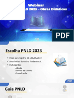 Apresentaao Webinar Escolha PNLD2023