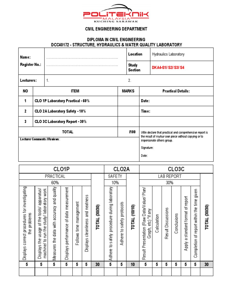 Fluid Characteristics Laboratory Sheet | PDF | Density | Liquids