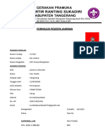 BUKTI PENDAFTARAN JAMBORE RANTING SUKADIRI 2022 Nur Faizah
