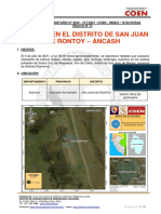 Reporte Complementario #3549 16jul2021 Heladas en El Distrito de San Juan de Rontoy Ancash 2