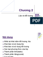 Chuong 2 - Lop Va Doi Tuong