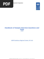 Download Handbook of Sample Interview Questions and Tests by AftAb AlAm SN59198956 doc pdf