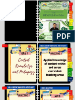 RPMS E-Portfolio of Teacher James Paul C. Arellano