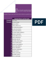 Quizalize Student Import Simple Template