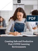 2021 Creating Safe and Productive Post-COVID Learning Environments