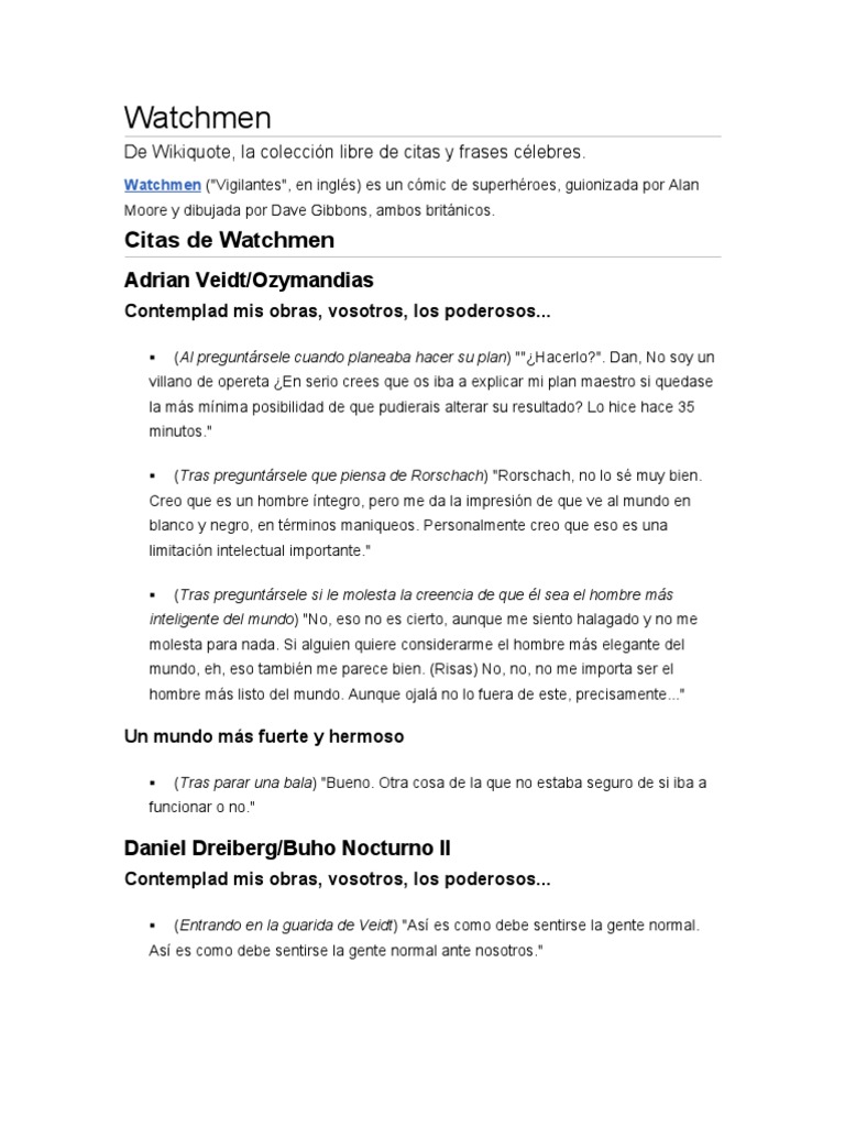 Watchmen LasCitas | PDF, image size:768x1024