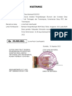 Format Dokmen 7 Kwitansi