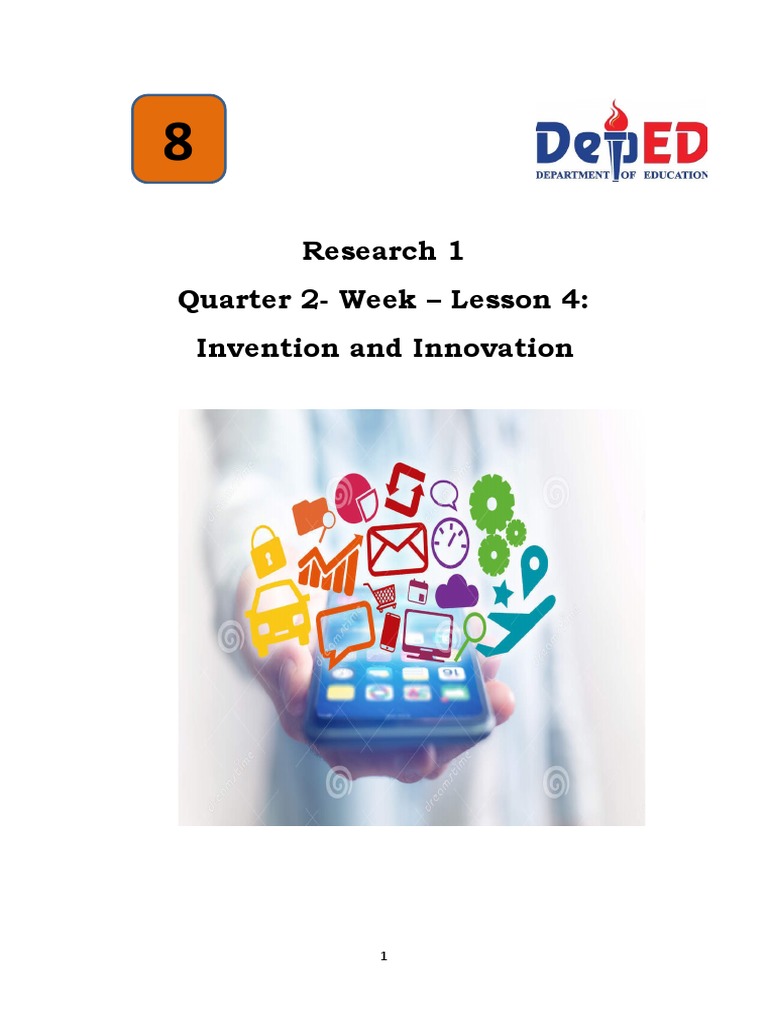 Research 1 Q4 Lesson 4 Invention and Innovation | PDF | Innovation ...