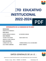 Proyecto Educativo Institucional