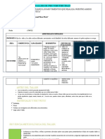 Taller de Psicomotricidad 4 Años Corregido