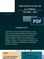 SISTEMAS DE GESTIÓN PRESENTACION FALTA LO DE ISO 9001 TITULO 4 Final 9001