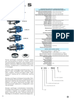 Ficha Tecnica U9s 400-5T Multietapica Horizontal 4HP