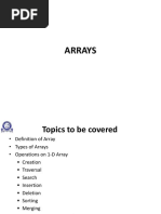 Data Structure - Arrays