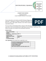 EXIT SURVEY Format