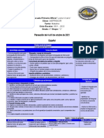 Planeacion Del 13 Al 16 de Septiembre de 2021